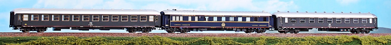 ACME 55228 - H0 - 3-tlg. Set Personenwagen Treni Rapidi, Ep. IV, FS - Set 3